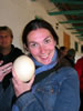 Heather with the Egg